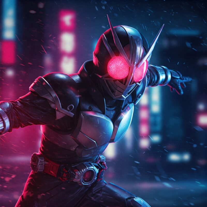 目が光る仮面ライダー