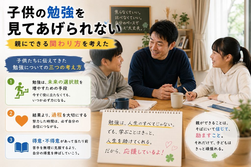 リビングで談笑する家族